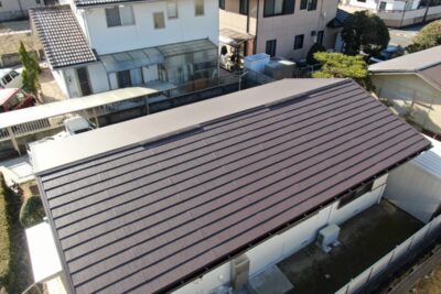 津市　屋根葺き替え工事