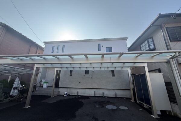 伊勢市　外壁カバー、塗装工事　O様